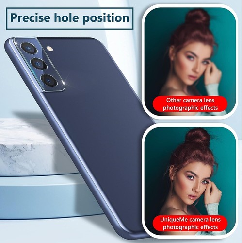 2+2 For Galaxy S21 FE Screen Protector Tempered Glass 3D Transparent Bubble Free - Picture 2 of 8