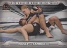 2014 Topps UFC Champions - Liz Carmouche Ronda Rousey #FNHA-RR