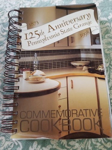 125TH ANNIVERSARY COMMEMORATIVE COOKBOOK (PENNSYLVANIA By Pennsylvania VG - Picture 1 of 3