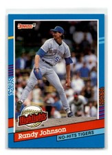 1991 Donruss - #BC-2b - Randy Johnson Bonus Cards - Seattle Mariners