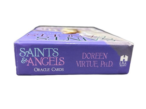 SAINTS AND & ANGELS Oracle Deck & Guidebook 44 Cards Doreen Virtue 2005 EUC - Picture 10 of 12