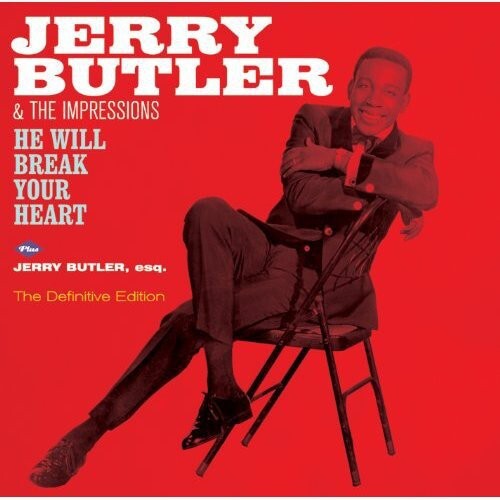 Джерри Батлер - Он разобьет твое сердце / Jerry Butler Esq [Новый CD] Бонус-треки