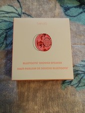 BANDO BAN.DO Bluetooth Shower Speaker with cord pink floral NIB