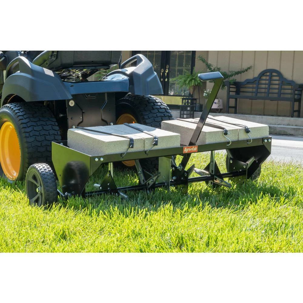 Towed aerator outlet