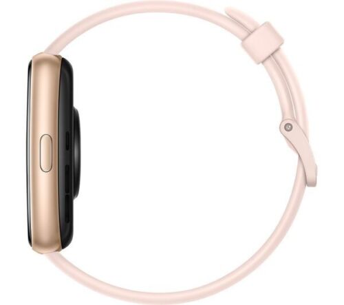 Funda Huawei Watch Fit 2 34 mm tono dorado con correa de silicona rosa Sakura - grado B - Imagen 5 de 14