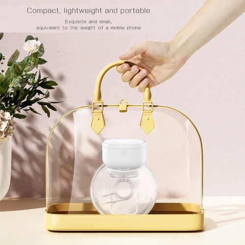 Double Portable Electric Breast Pump Wireless Rechargeable Handsfree Breast Pump - Picture 10 of 12