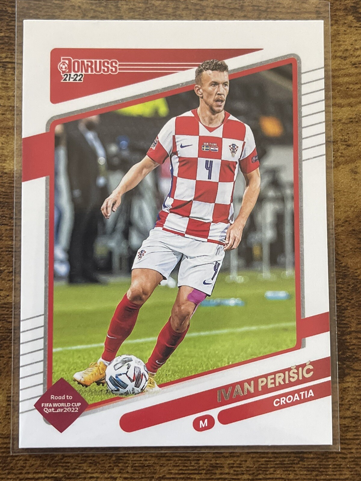 Ivan Perisic 2021-22 Donruss FIFA Road to World Cup Qatar Soccer Card#44 Croatia