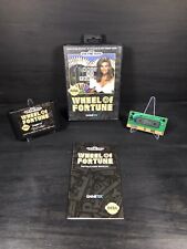 Wheel of Fortune (Sega Genesis, 1992) CIB, Authentic And Tested