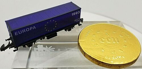 Z Scale Marklin Mini-Club Marklin Jahreswechsel 1992-93 Container Car. DB - Picture 3 of 6