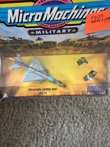 Rare Vintage Micro Machines Military Freedom Force MiG 21 - Picture 3 of 8
