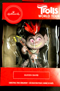 Hallmark Dreamworks Trolls World Tour Queen Barb Christmas Tree Ornament