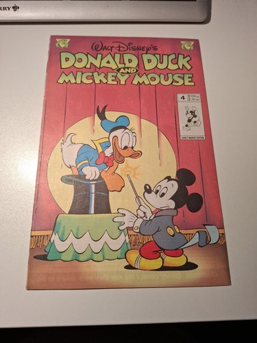 US WALT DISNEY DONALD DUCK & MICKEY MOUSE #4 (GLADSTONE) CARL BARKS