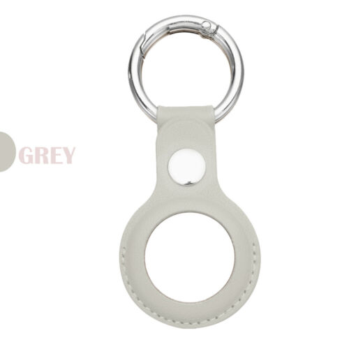 Custodia in pelle per Apple Airtag tracker portachiavi custodia guscio - Foto 9 di 12