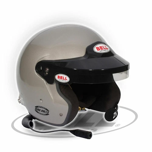 Casco Bell MAG Titanium Rally Cara Abierta Talla S M L XL Motorsports HANS FIA