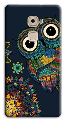 Custodia Morbida In Silicone TPU Per Huawei Mate 10 Pro, Blu Navy Con Design Galvanico