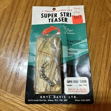 Vintage Rhys Davis Super Strip Teaser A Proven Salmon Lure New In Packaging