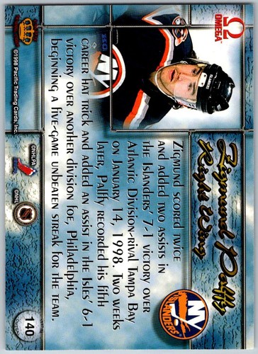 1997-98 Pacific Omega GOLD Hockey Base Cards (126-250) - U-Pick From List - Picture 31 of 249