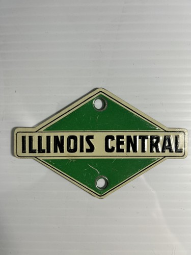 1950’s Post Cereal Premium Illinois Central Railroad Tin Sign