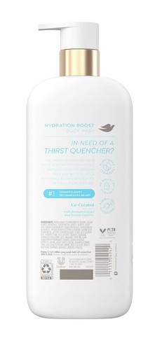 Dove Body Wash Hydration Boost, 18,5 oz, 6% Hyaluron - Bild 2 von 3