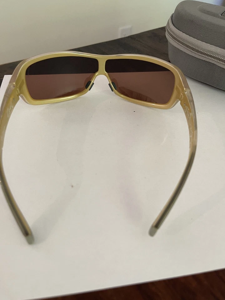 Gafas de sol Zeal Optics polarizadas Airstream AS1 PGY doradas/bronceadas - vintage Foto 3 de 4