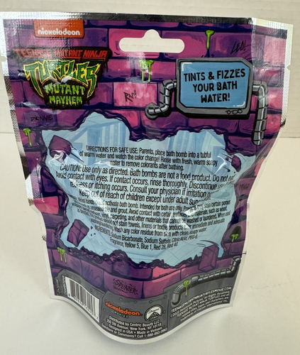 Teenage Mutant Ninja Turtles TMNT Blastin' Berry Color Twist Bath Bombs 3 Pc Set - Picture 3 of 3