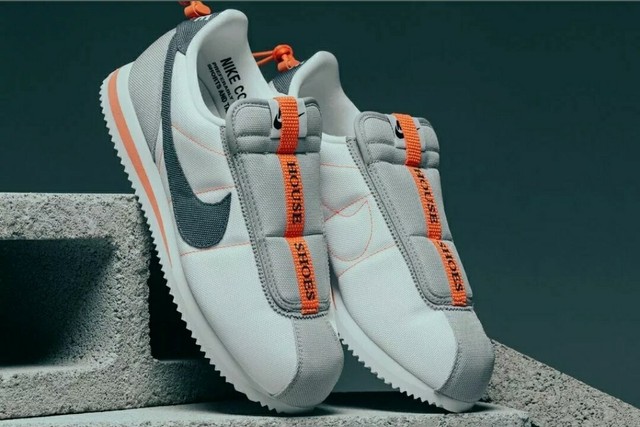Nike Cortez x Kendrick Lamar Kenny 4 Basic Slip House Shoes White/Orange | eBay