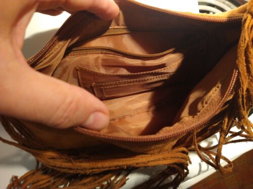 Brown Suede Purse - Picture 2 of 5