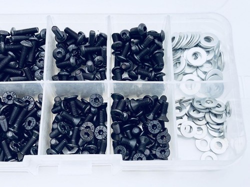 340pcs RC Screw Kit (M3, Hex Flat&Buttom Head)& M3 M4 Bolts For HSP RC Car g - Picture 5 of 11