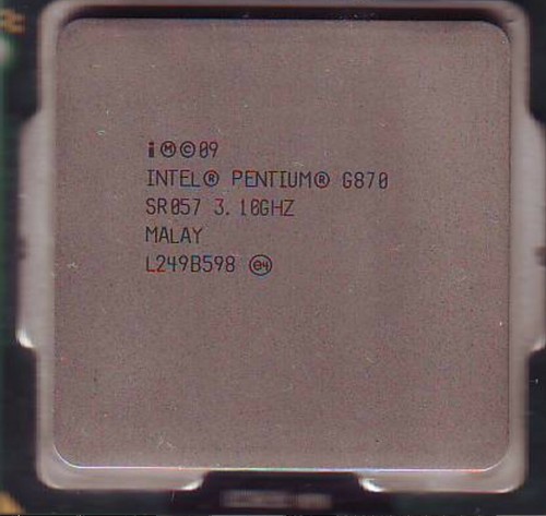 Intel Dual Core Pentium G870 3.10 GHz CPU Processor SR05S - USED - TESTED!!