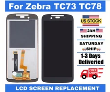 USA LCD Display with Touch Digitizer Screen Assembly for Zebra TC73 TC78 STOCK