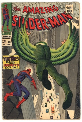 Amazing Spider-Man #48 1967 (GD 2.0)(Centerfold Detached)(Name on First Page)