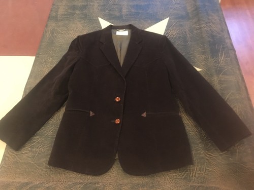 Vintage Ladies Lantana by Niver Brown Western Corduroy Blazer - Picture 6 of 7