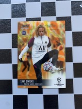 2020-21 Topps Stadium Club Chrome UCL RC Xavi Simons Orange Yellow PSG b