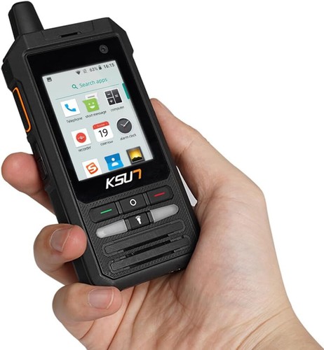 ✅ 4G Network Phones 2.4 Inch Touch Screen WiFi Radios Walkie Talkies Long Range