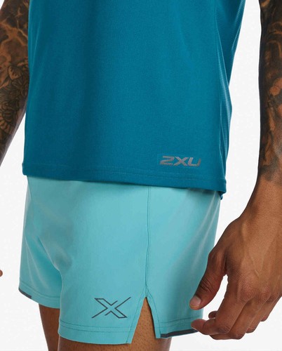 Nuevo Camiseta sin mangas 2XU Aero para hombre negra XXL 2XL XX-grande MR6676a - Imagen 3 de 6