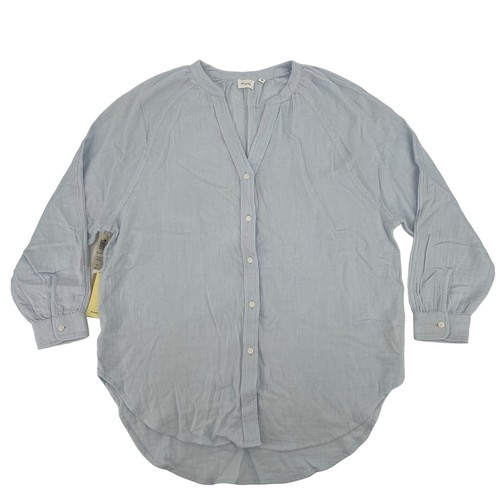 Camicetta donna WILFRED FREE piccola blu manica lunga piacevole nuova con etichetta