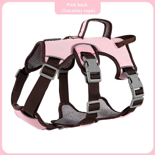 Gilet Imbracatura per Cani Animali Domestici No Pull Forte Regolabile Riflettente Imbottito Sicurezza Cucciolo - Foto 22 di 26