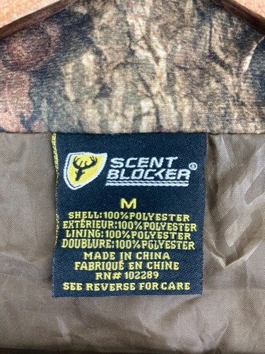 Scentblocker Jacket Brown Break-Up Camo Realtree Hunting Water Resistant Mens M - Picture 6 of 23