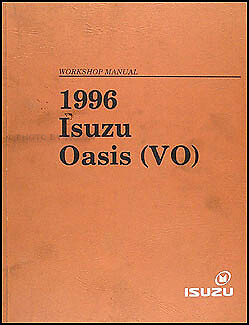 1996 Isuzu Oasis and Honda Odyssey Shop Manual OEM Repair Service Workshop Book - Imagen 1 de 2