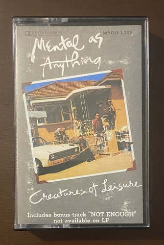 Mental As Anything - Creatures Of Leisure Cassette Tape