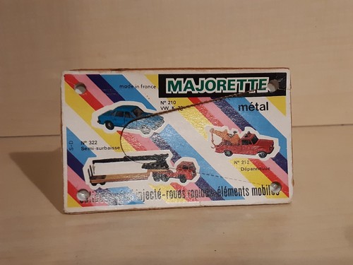 JOUET ANCIEN MAJORETTE DODGE DEPANNEUSE N°212 ORANGE MAT + BOITE - Imagen 4 de 4