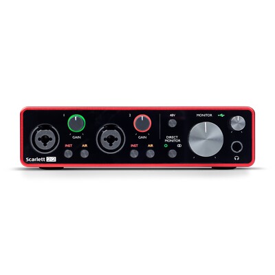 Focusrite Scarlett 2i2 3rd Gen. 2-Channel USB Audio Focusrite Scarlett 2i2 3rd Gen. 2-Channel USB Audio