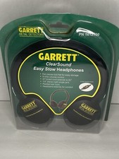 New Garrett Clearsound Easy Stow Metal Detector Wired Headphones 1612700