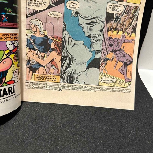 The WARLORD 86  Comic magazine  Book THE FOREVER MAN OCT. 84 Vintage - Picture 6 of 11