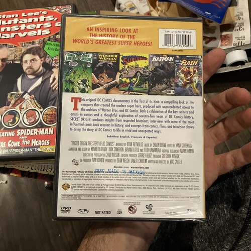 Secret Origin: The Story of DC Comics (DVD) Cartoon NEW SEALED! Superman Batman - Bild 2 von 2