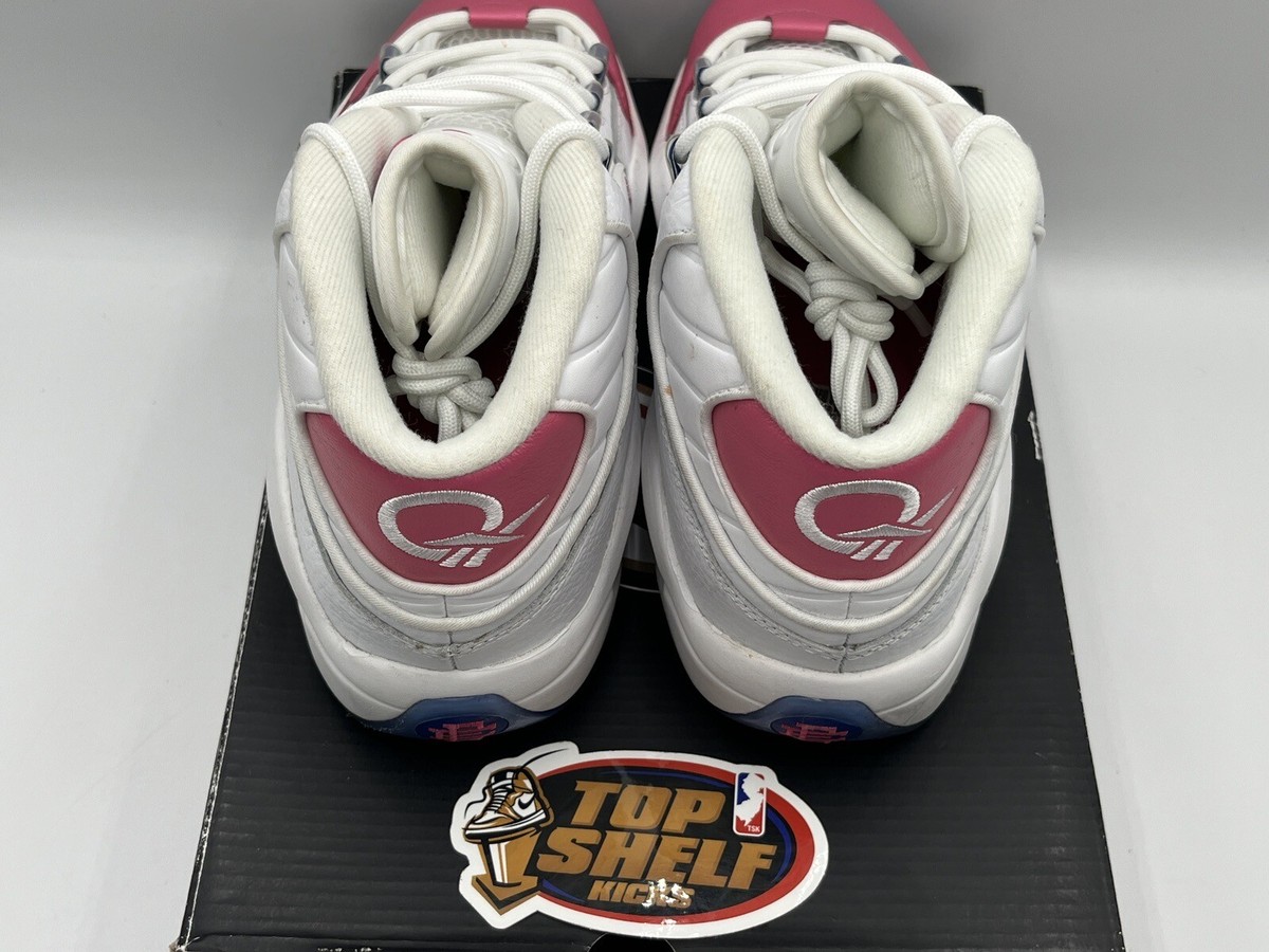 シューズ(男性用) REEBOK QUESTION MID ERIC EMANUEL 27cm Reebok Question Mid Eric Emanuel Pink Toe 2020 Size 9 Used