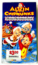 Alvin and the Chipmunks: Alvin's Christmas Carol (VHS, 1994) - NEW