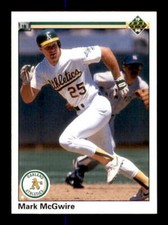 1990 Upper Deck #171 Mark McGwire NM/NM+ Athletics UER 203213