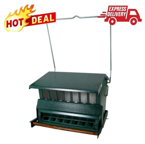 Orginal Absolute Bird Feeder All-Metal Squirrel-Proof Lockable Top NEW
