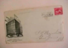 US NEW YORK  PICTORIAL AD COVER  AUSTIN NICHOLS & Co IMPORTERS & WHOLE SALE